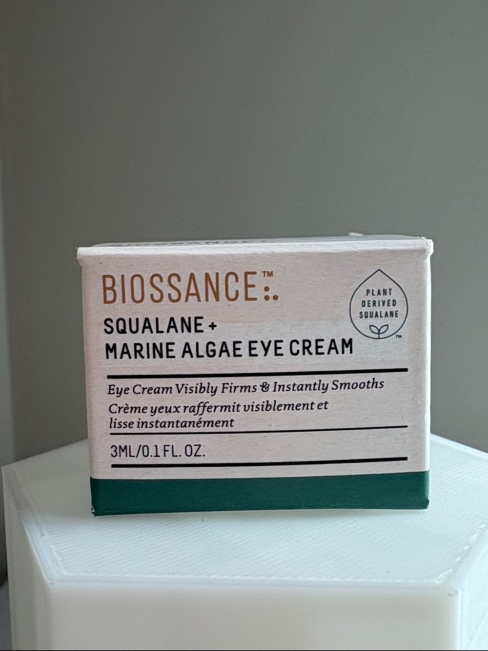 Biossance, Squalane + Marine Algae Eye Cream Anti Aging Deluxe Mini BNIB - Picture 4 of 6